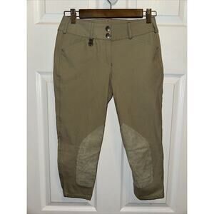 Pikeur Women’s Tan Crop Breeches Equestrian Size US 24‎ FR 34